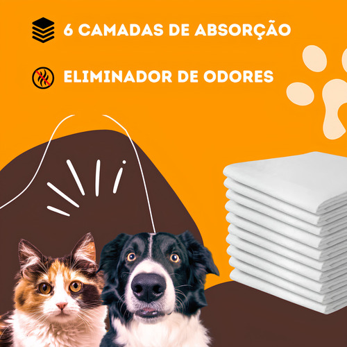 Tapete Higiênico Varipet Pet Fralda Chão Cães Cachorros Sanitário Canino Descartável Tamanho Xl 80 X 80cm 20 Unidades cor Blanco optic