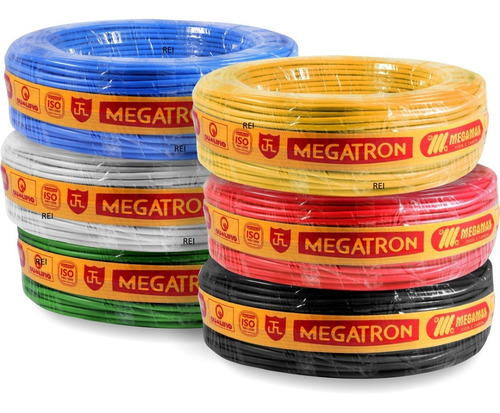 Fio Cabo Flexivel Megamax 4 Milimetros Com 100 Metros