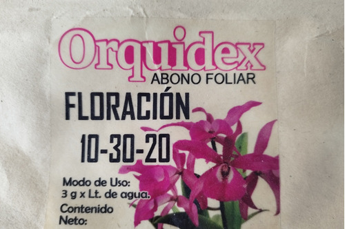 Fertilizante, Abono Floración Orquídeas, 10 30 20