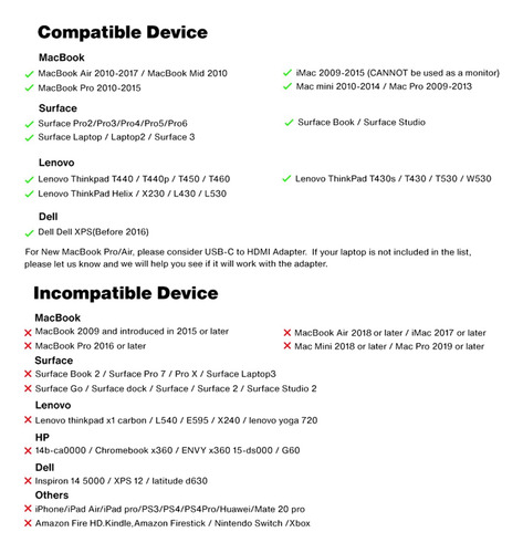 Benfei Paquete De 2 Cables Mini Displayport A Hdmi De 6 Pies