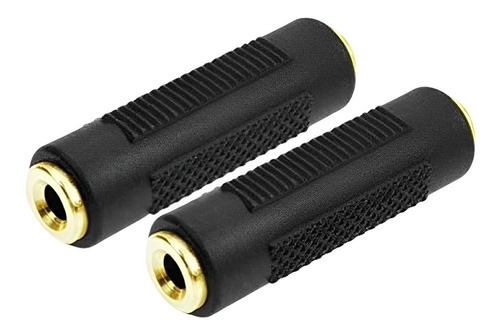 Inovat 2pcs Chapado En Oro 35mm Jack Estereo A 35 Mm Audio H