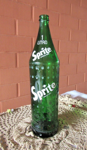 Botella Sprite 1 Litro Antigua 1980´s (c85)