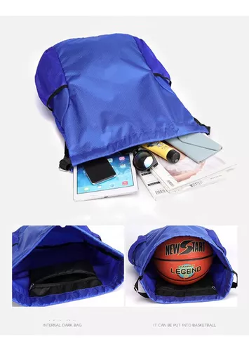 Mochilas Deportivas Con Cordon Impermeable Gran Capacidad