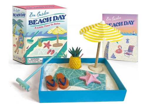 Zen Garden Beach Day: A Little Time To Relax, De Jones, Hannah Karena. Editorial Running Pr Book Publ, Tapa Blanda En Inglés