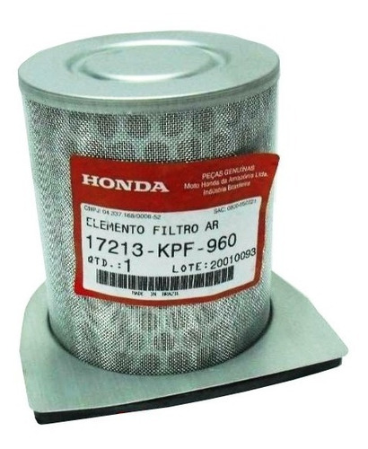 Filtro De Aire Original Honda Cbx250 Moto Delta