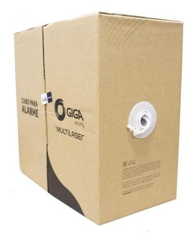 Imagem 6 de 9 de Caixa Cabo Rede Cat5e Pto Cftv Multilaser 4 Pares 305 Metros