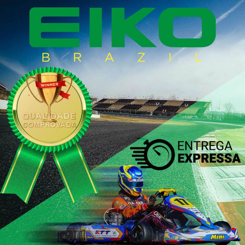 Malha Camisa Segunda Pele Termica Eiko Brazil Kart Unissex