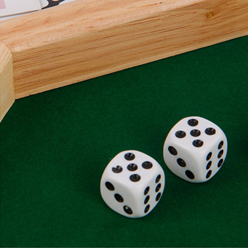 Bandeja De Madera De Lujo Con Forma De Octágono Para Juegos