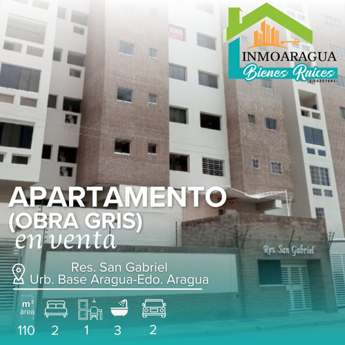 Apartamento En Obra Gris/ Base Aragua, Maracay/yp1390