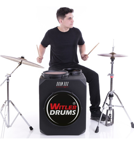 Bateria Drum Box Set | Cajón | Profissional | Witler Drums