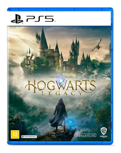 Hogwarts Legacy Ps5 Mídia Física Dublado Em Português Novo