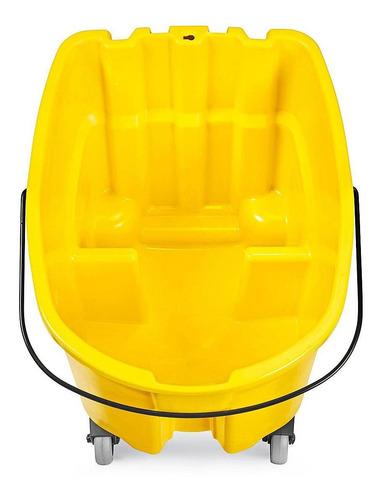 Rubbermaid Wavebrake Cubeta/exprimidor - 33.1l, Amarilla