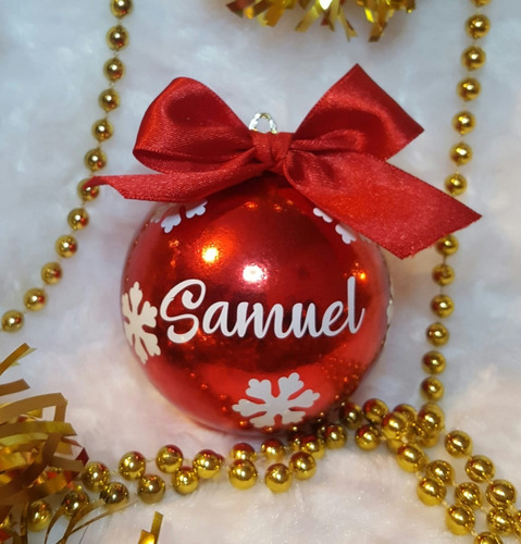 Imagen 6 de 10 de Esferas Navideñas Personalizadas, Bolas De Navidad.