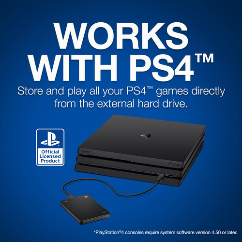 Disco Duro Externo Seagate Game Drive 4tb Para Playstation