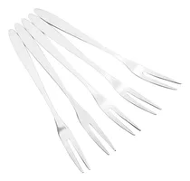 Comprar Set X12 Mini Tenedores Pinches Copetin Picadas Acero Inox