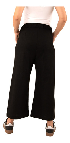 Pantalón Nina Cropped Elastizado Lino Byh Jeans