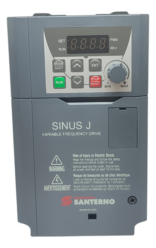 Inversor De Frequência Sinus J 0005 2s/t Bik2 Santerno