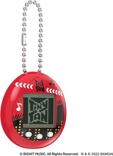 Tamagotchi - Tinytan - Color Rojo - Original En Ingles