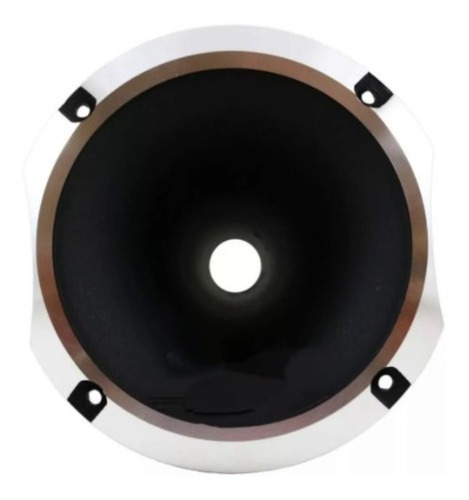 Corneta Kallaus Aluminio Hl-1125 Rosca Curta Preta Expansor