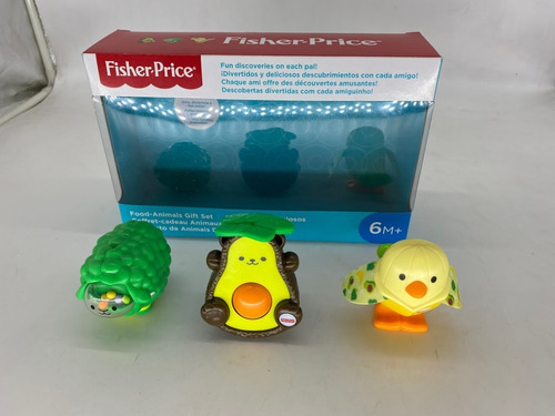Imagen 5 de 5 de Sonajas Animalitos Deliciosos Fisher Price Bebes 6m+