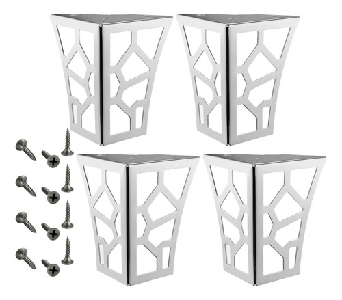 4x Patas De Metal Para Muebles Patas De Mesa Versátiles