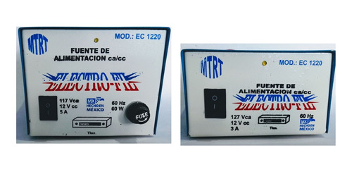 ¡¡promoción!! Fuente De Alimentación 12v 5amp Y 12v 3amp Ref