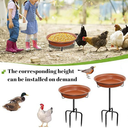 Baño De Aves, Metal Alimentador De Aves Garden Accesorios