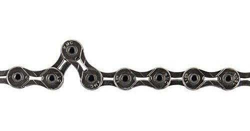 Kmc X10sl 116l 10-speed Bicycle Chain - Cp Silver