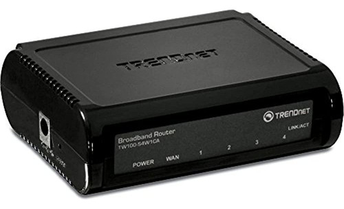 Trendnet 4port Broadband Router 4 X  Puertos Reconoc