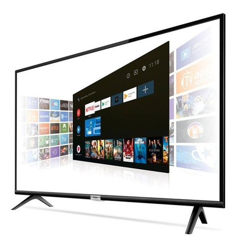 Smart Tv 43 Led Tcl 43s6500 Full Hd Com Comando De Voz Wi-fi