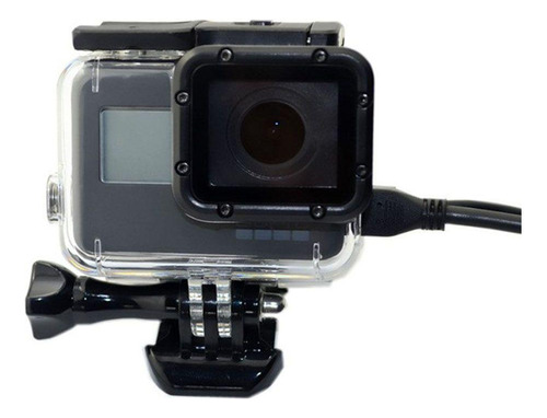 Caixa Estanque Aberta Na Lateral Para Hero 5,6,7 Black