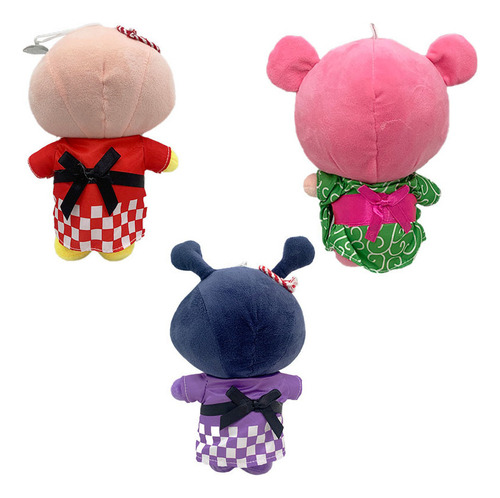 K Juguetes De Peluche Anpanman Bread Superman Bacteria Boy,