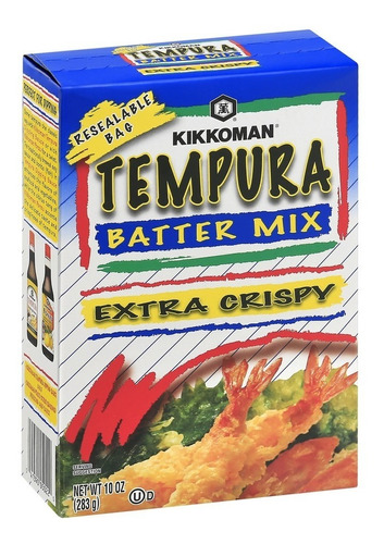 Harina Tempura Kikkoman Extra Crujiente 283 Gr