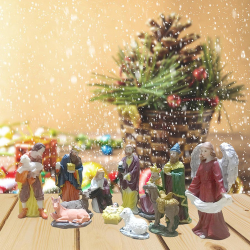 Juego De 12 Piezas De Figuras De, Figuras Estables De Del