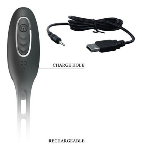 Plug Anal Vibratório Próstata Com Anel Peniano Escrotal