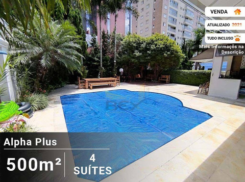 Imagem 2 de 30 de Casa De 4 Suítes À Venda, 500 M² Por R$ 3.790.000,00 - Alphaville Residencial Plus - Barueri/sp - Ca0149