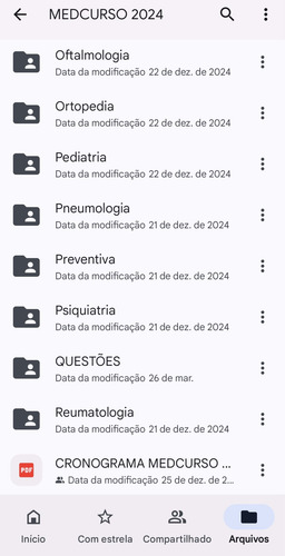 Drive Medcurso 2024 - Apostilas, Aulas E Cronograma