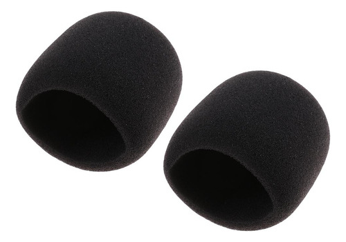 2 Pc Microfone Condensador Pára-brisa Capa Esponja Suave