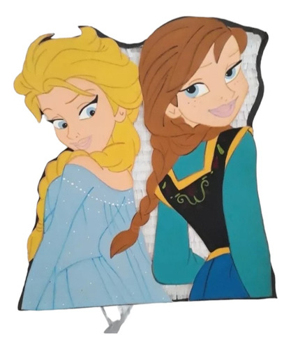 Piñata Elsa Y Ana Frozen 