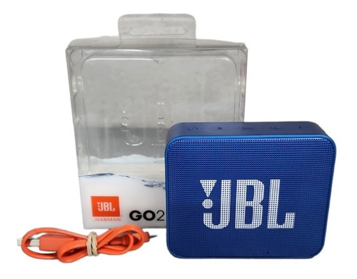 Bocina Jbl Go 2 Portátil Con Bluetooth Deep Sea Blue 