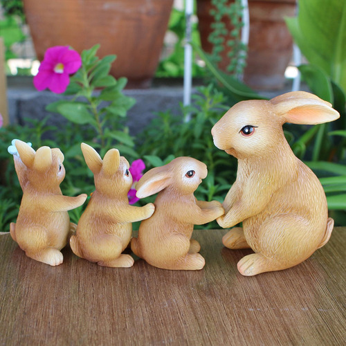 Decoraciones De De Pascua, Estatuas De Jardín Figuras En