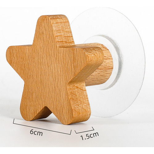 Gancho De Madera Para Sombrero, Gancho Para, Gancho Estrella