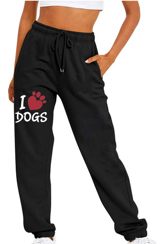 Moda Para Mujer, Estampado De Perros, Fitness, Deportiva, Re