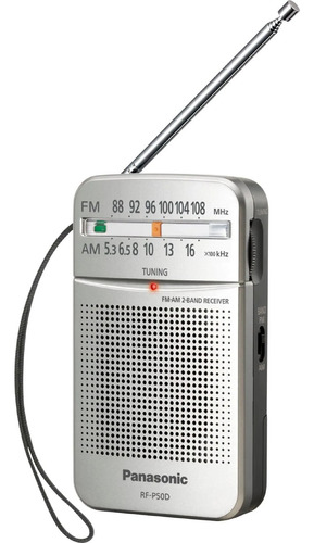 Radio Panasonic P50 Am Fm Con Parlante A Pilas  