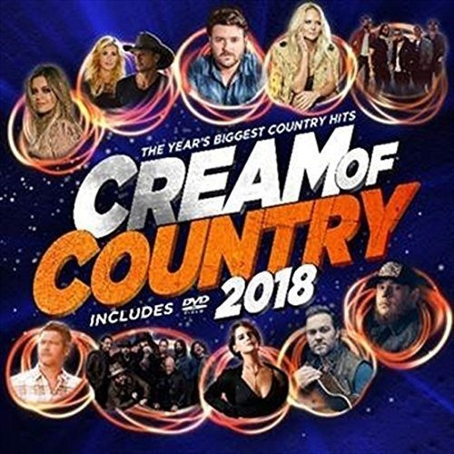 Cream Of Country 2018/various Import Ntsc Region 0 Cd + Dvd