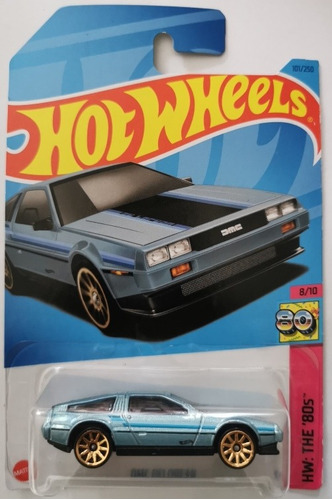 Hot Wheels 2023 Dmc Delorean 101 De 250 Hw: The '80s 8/10