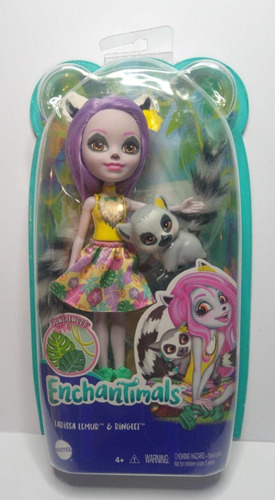 Enchantimals Larissa Lemur And Ringlet