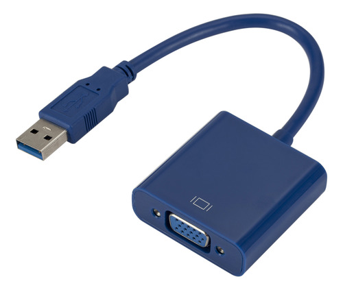 Adaptador Usb3.0 A Vga Para Conexión De Pc/proyector