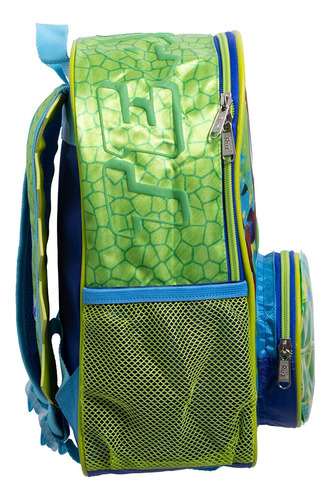 Mochila Spidey Original Marca Ruz Kinder Con Ruedas Verde Liso