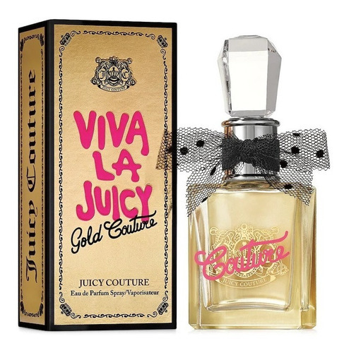 Perfume Viva La Juicy Gold Couture, 30 ml, etiqueta Adipec
